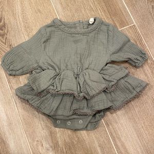 Quincy Mae skirt onesie